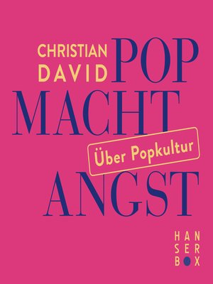 cover image of Pop macht Angst